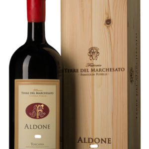 Toscana Rosso IGT - ALDONE 2022 Cassetta Legno Magnum 1,5 Litri - Terre Del Marchesato