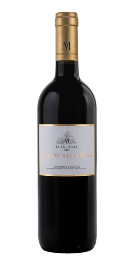 Maremma Toscana Rosso IGT – POGGIO ALLE NANE 2023 – Fattoria Le Mortelle – Antinori