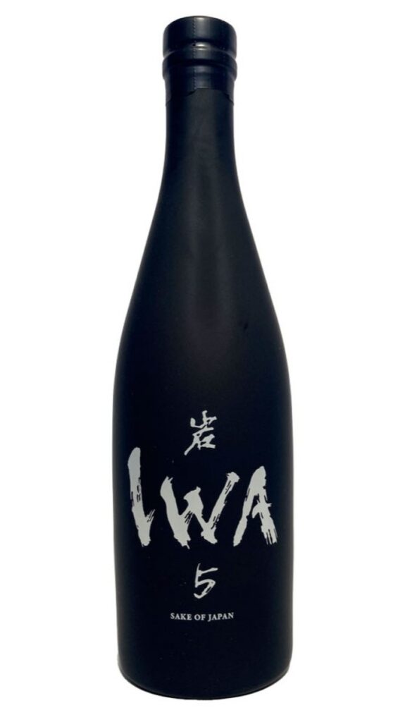 Sakè Shiraiwa KK. Junmai Daiginjo IWA 5 Assemblaggio 5 2023 0,72 Litri
