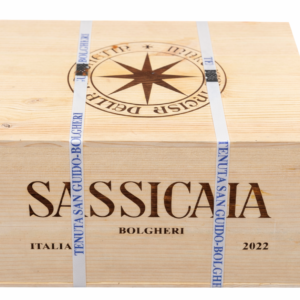 Bolgheri Sassicaia DOC 2022 CASSETTA LEGNO 6 BOTTIGLIE - Tenuta San Guido