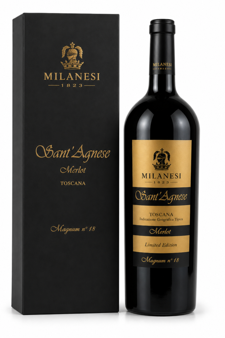 Toscana Rosso IGT – SANT’AGNESE 2017 Magnum Astucciato – Milanesi