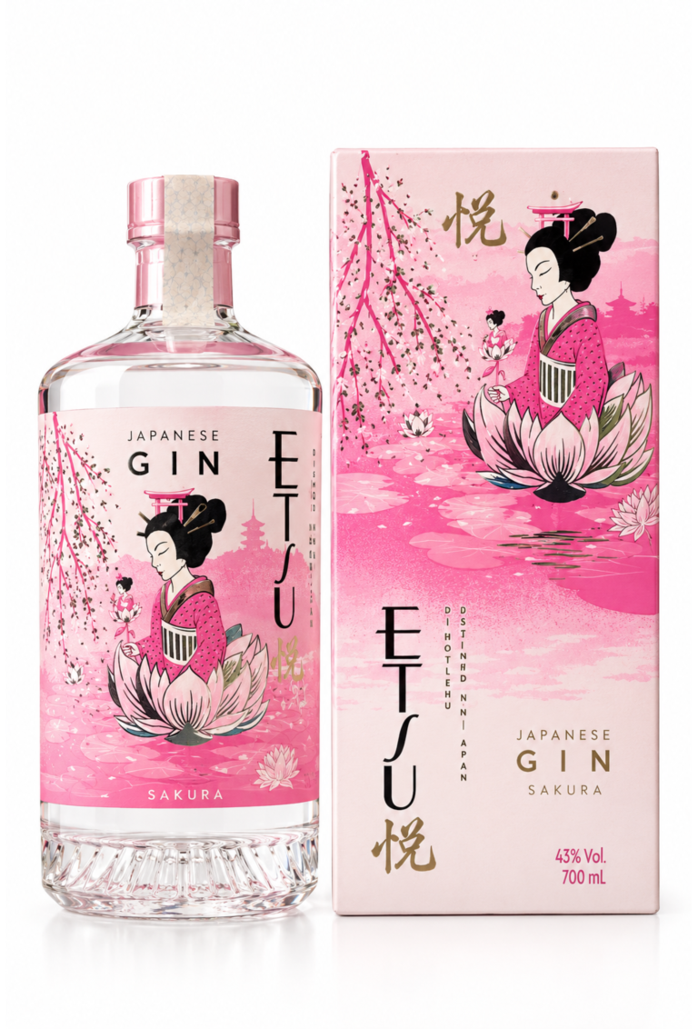 Gin SAKURA Astucciato – ETSU