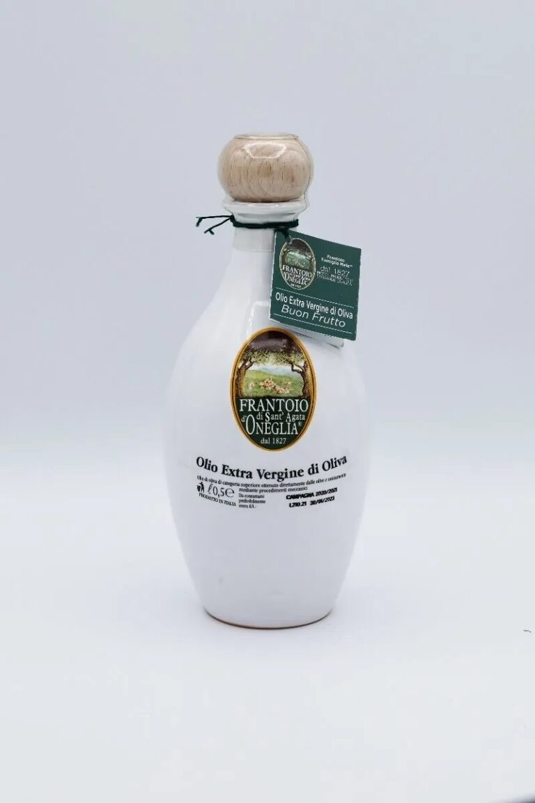 Olio extra vergine di oliva in Ceramica Bianca - Frantoio San Agata 2,5 Litri