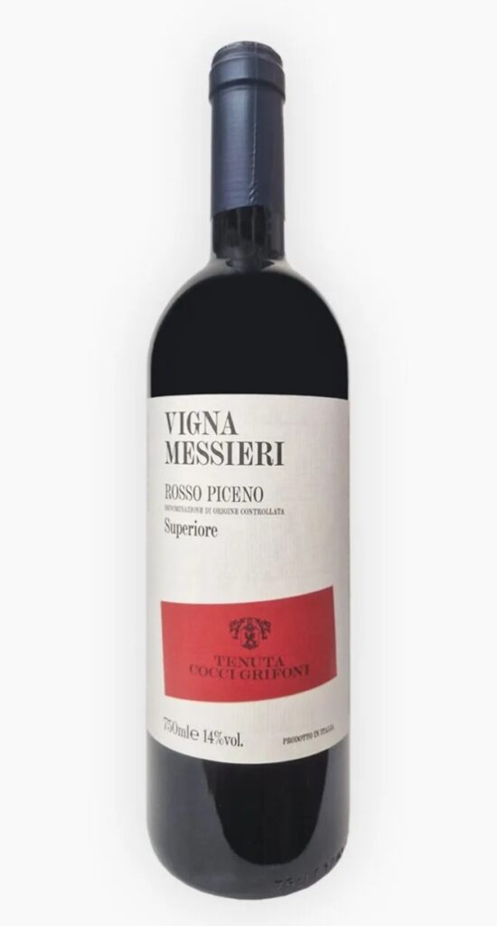 Rosso Piceno DOC Superiore - VIGNA MESSIERI 2022 - Cocci Grifoni