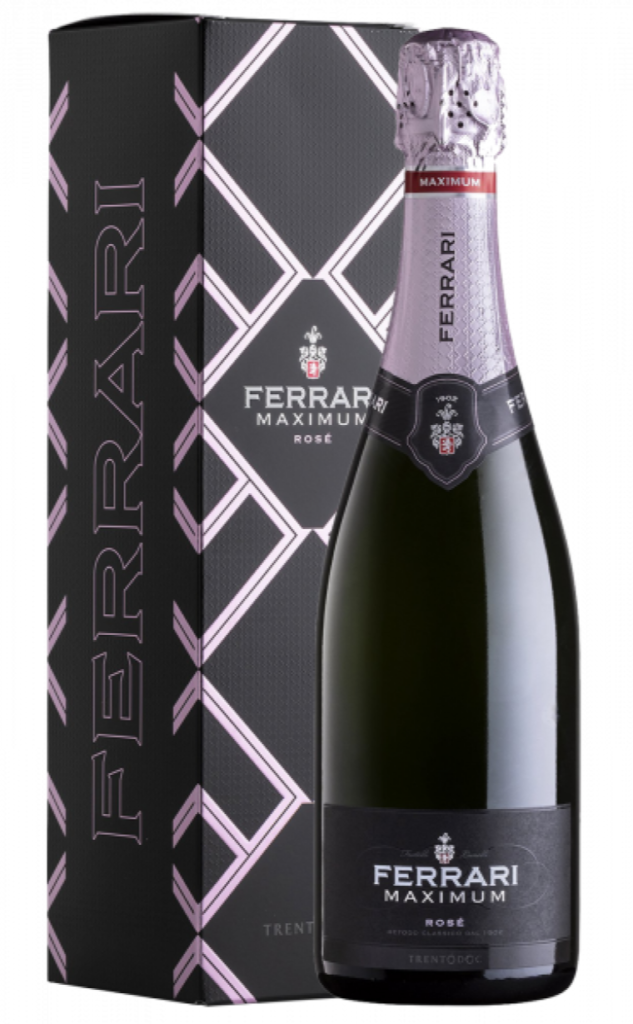 Trento DOC - MAXIMUM ROSE' ASTUCCIATO - Ferrari