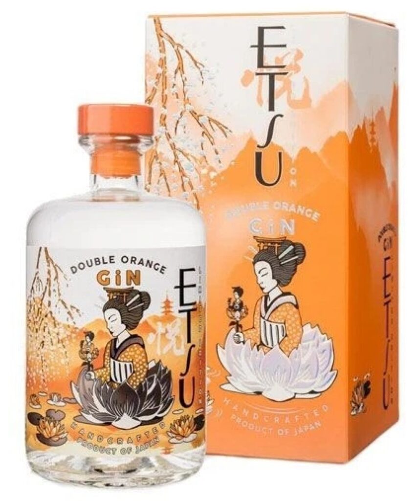 Gin – DOUBLE ORANGE Astucciato – ETSU 0,70 Litri