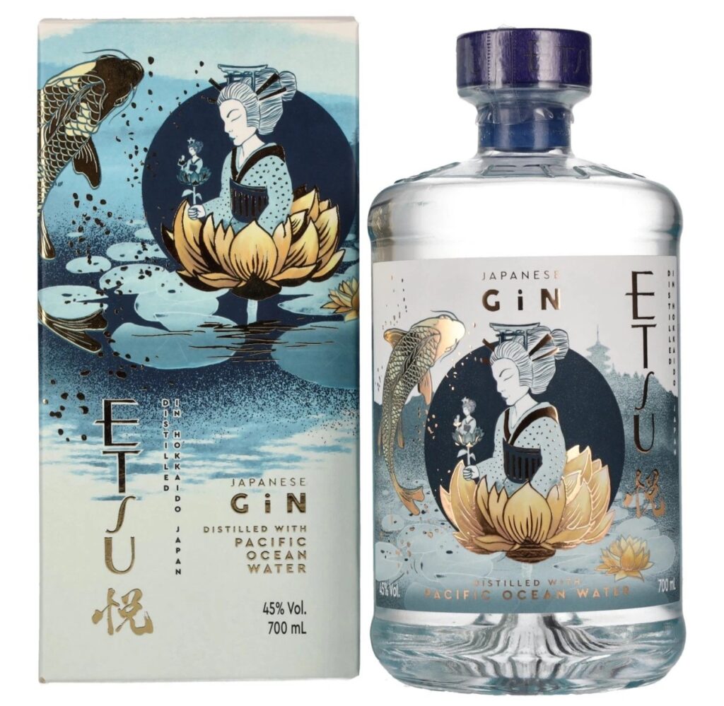 Gin – PACIFIC OCEAN WATER Astucciato – ETSU
