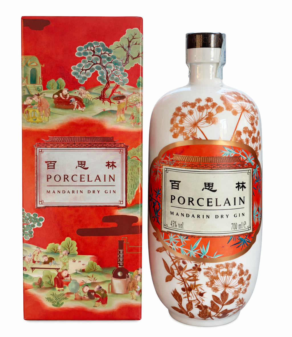Porcelain Shanghai Dry Gin Mandarin 0,70 Litri