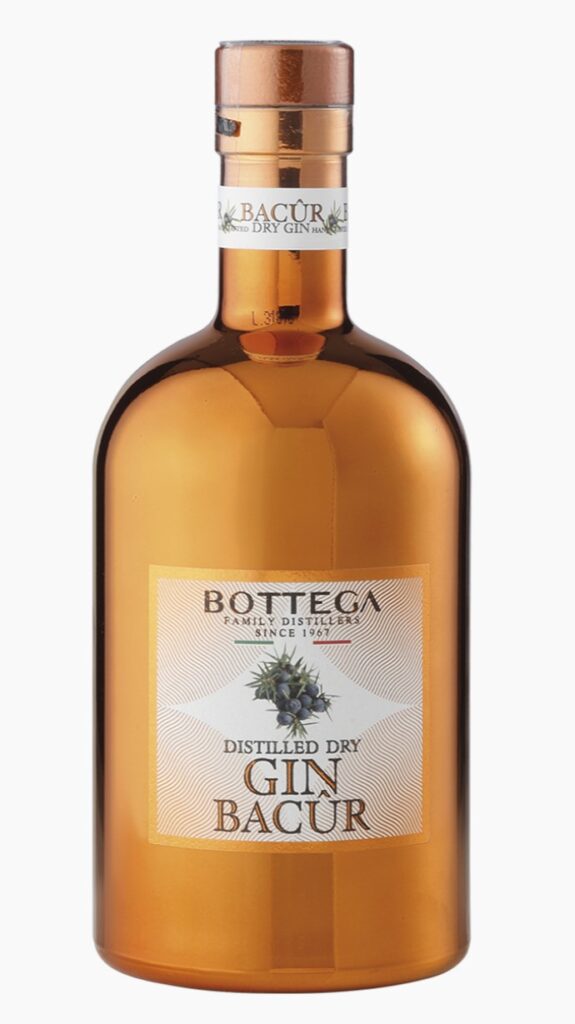 Distilled Dry Gin – BACÛR – Bottega 50 CL