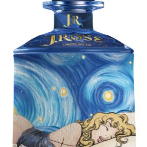 GIN J. ROSE JR80 EDIZIONE LIMITATA 80° MILO MANARA con Led Sottobottiglia
