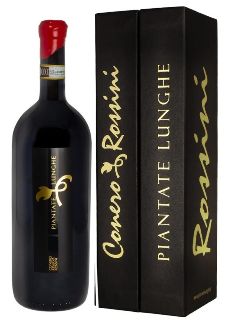 Conero DOCG Riserva – ROSSINI MAGNUM Astucciato 2021 – Piantate Lunghe