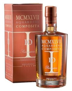 Acquavite MCMXLVII Aquardens Composita Primagioia Berta