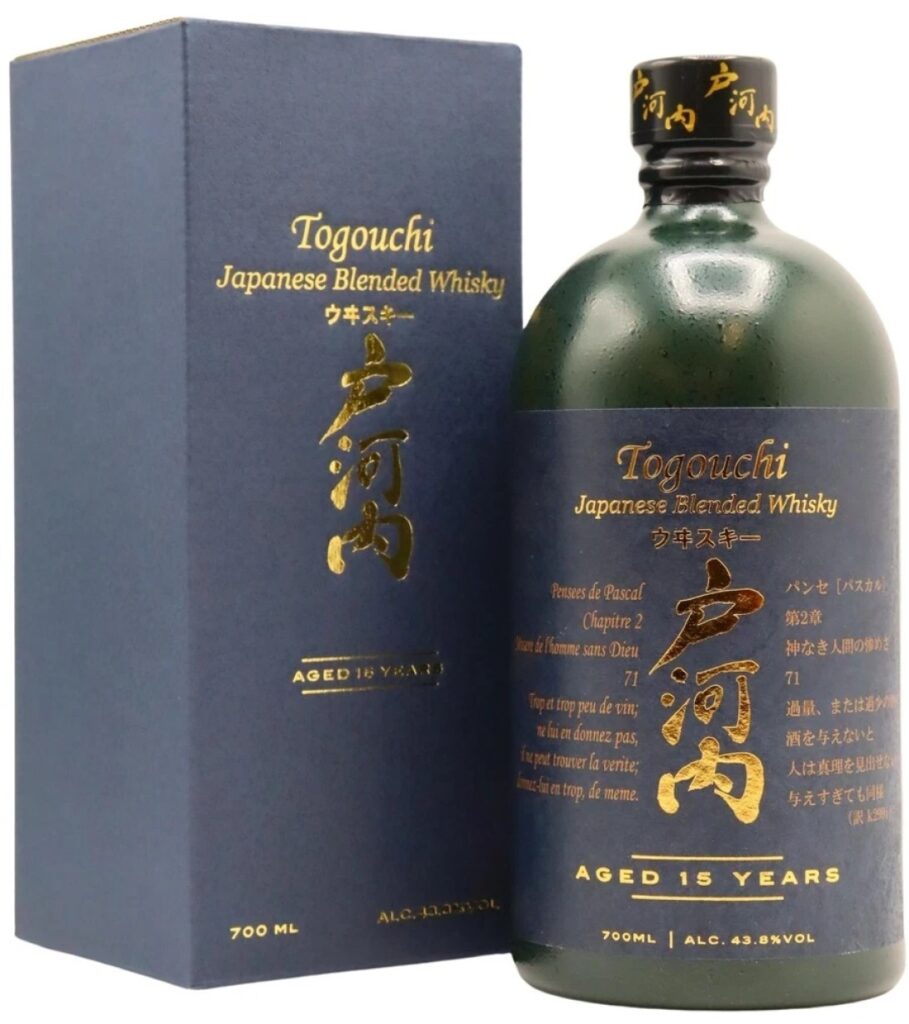Togouchi – Japanese Whisky Blended 15 anni 70cl