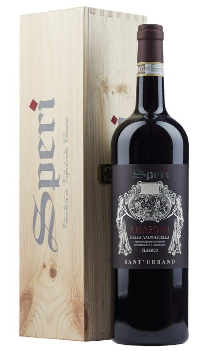 Amarone della Valpolicella Classico DOCG – SANT’URBANO 2020 1,5 Litri Cassetta Legno – Speri