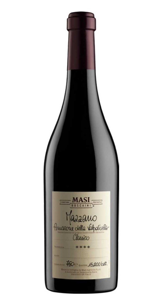 Amarone della Valpolicella Classico DOCG – MAZZANO 2015 – MASI
