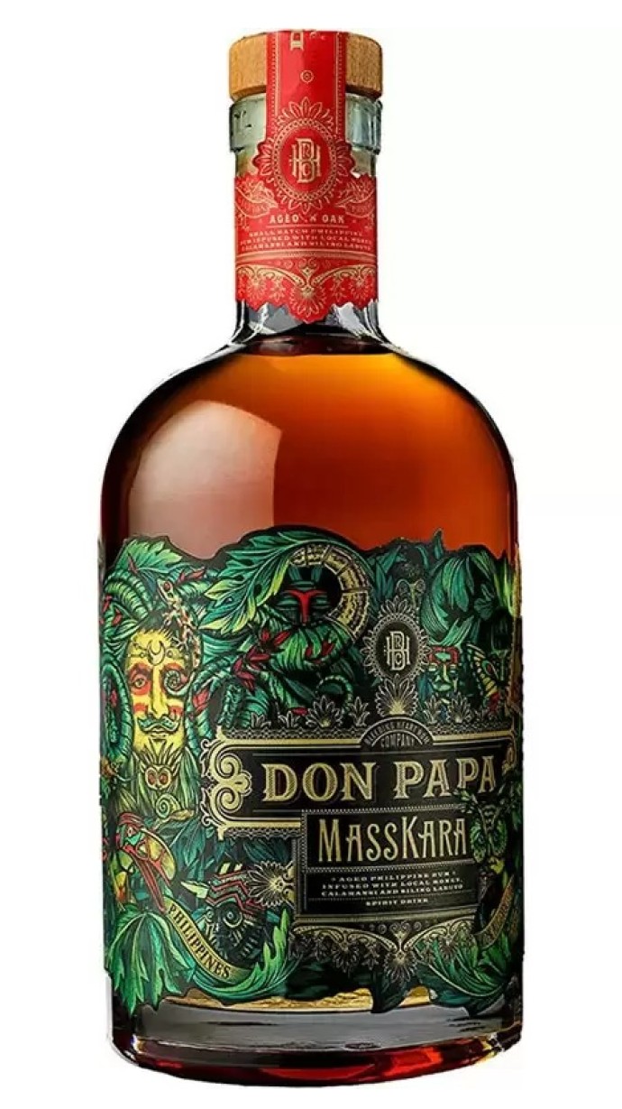 Rum – MASSKARA – Don Papa 70cl