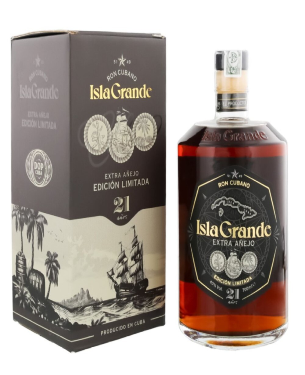Rum Isla Grande extra AÑejo Ediciòn Limitada 21 anni – Isla Grande